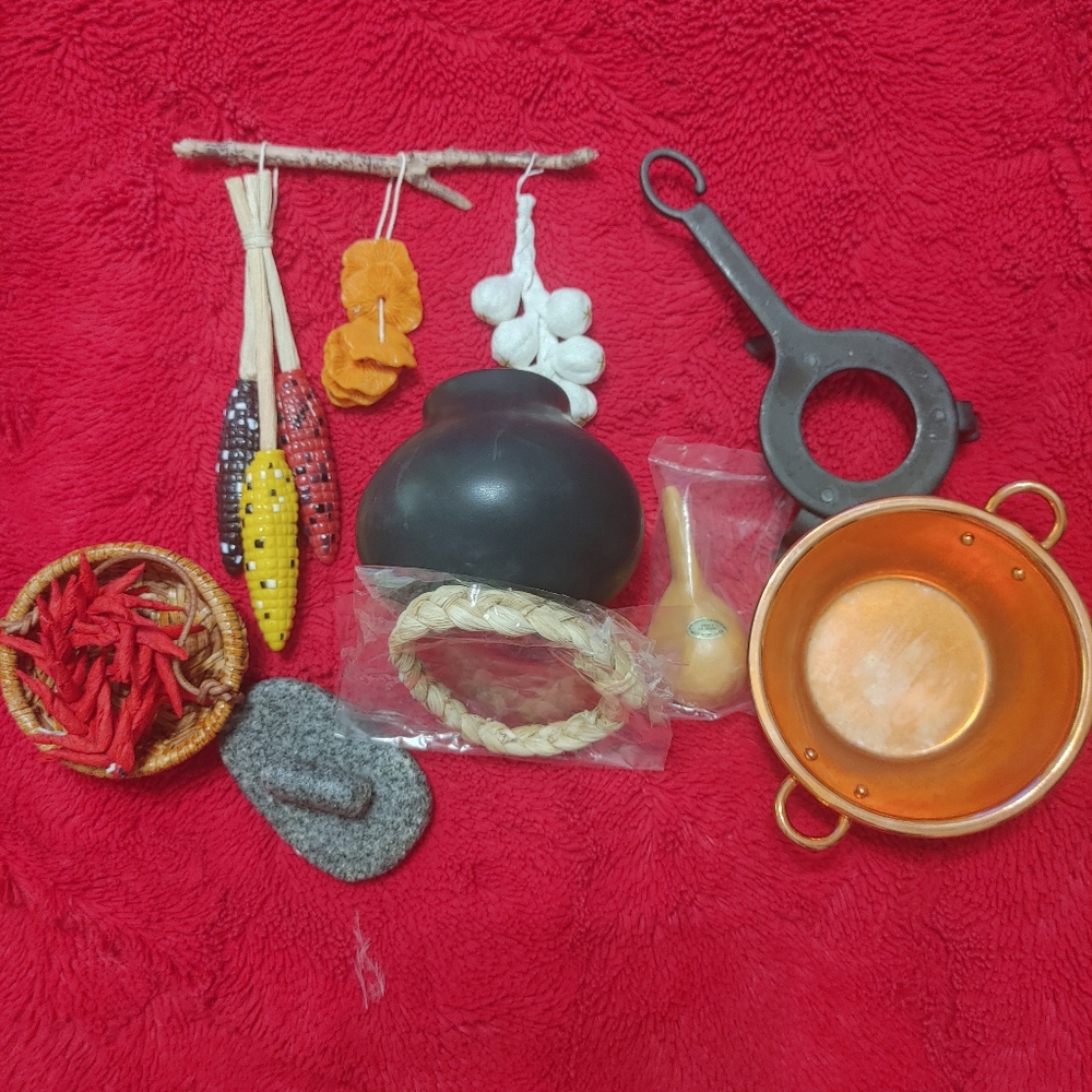 ʕ·ᴥ·ʔ American Girl Josefina Cocina Supplies - Mint! Complete HTF - Picture 2 of 4